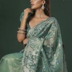 Zariwork Net Sarees