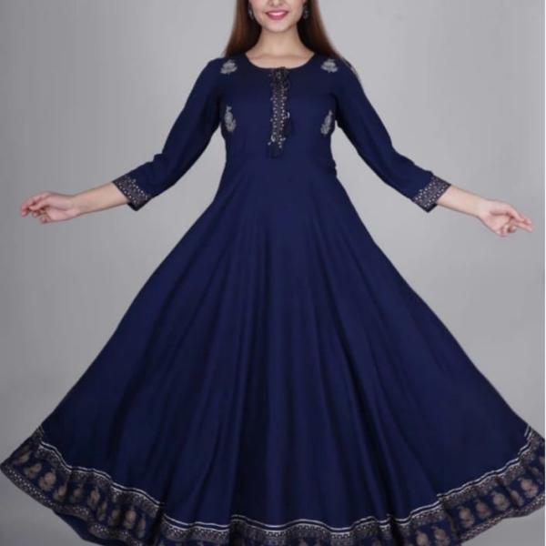 Nevy blue Kurti