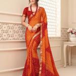 Cotton printed sarees