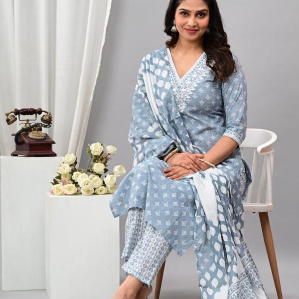 Cotton printed Salwar Kameez set