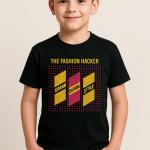 Boys' Graphic Printed Half Sleeve T-Shirt