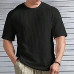 Round Neck Polyester  T-shirt