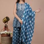 Style: Anarkali Kurti and Palazzos