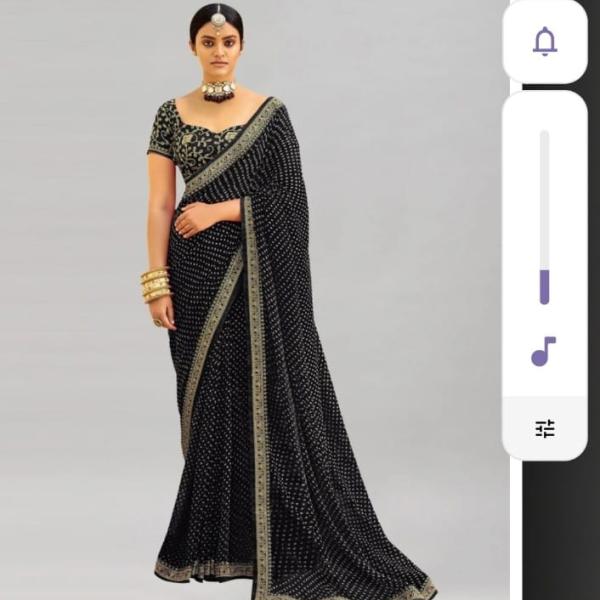 A saree blouse is a vital component