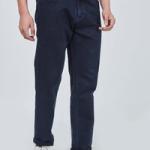 Dark Charcoal Plain Narrow Fit Jeans