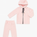 Baby Winter Velvet Hoodie Set