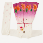 Floral Ombre Frock with Leggings Set