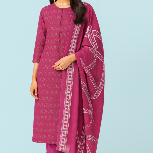 Women’s Printed Kurta Set with Dupatta