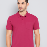 Men’s Solid Polo T-Shirt