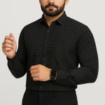 UNOER Men's Printed Formal Shirt