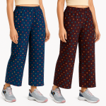 Women's Floral Printed Palazzo Combo Pack (2)