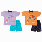 Cotton Printed Night Suit Combo (Pack of 2)