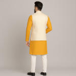 Traditional Kurta Bandi Pajama Set for Men