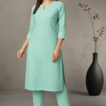 Embroidered Rayon Kurti