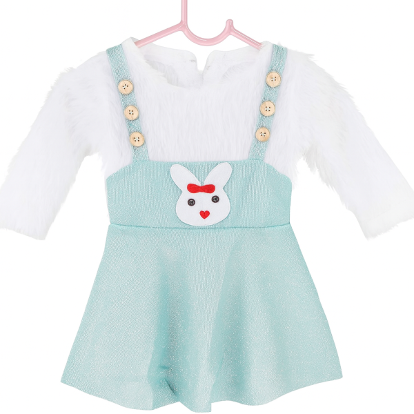 Bunny Fur Dress for Kids
