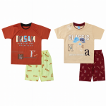 Cotton Printed Night Suit Combo (Pack of 2)