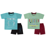 Cotton Printed Night Suit Combo (Pack of 2)