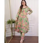 Green Kurti Set