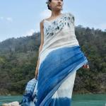 Pink Elegance Hand-Embroidered Saree