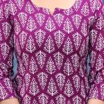 Women’s Printed Cotton Straight Kurti