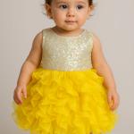 BabyGlow™ Pink Party Dress