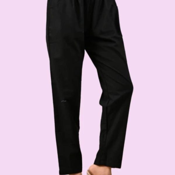 Women's Black Street Pant