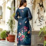 Floral Printed Kurti Set with Dupatta