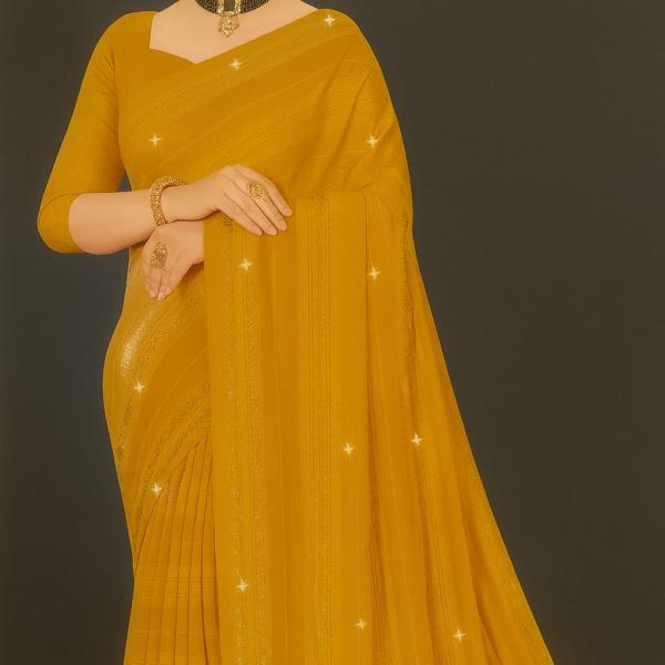 Sifoin Saree with Blouse