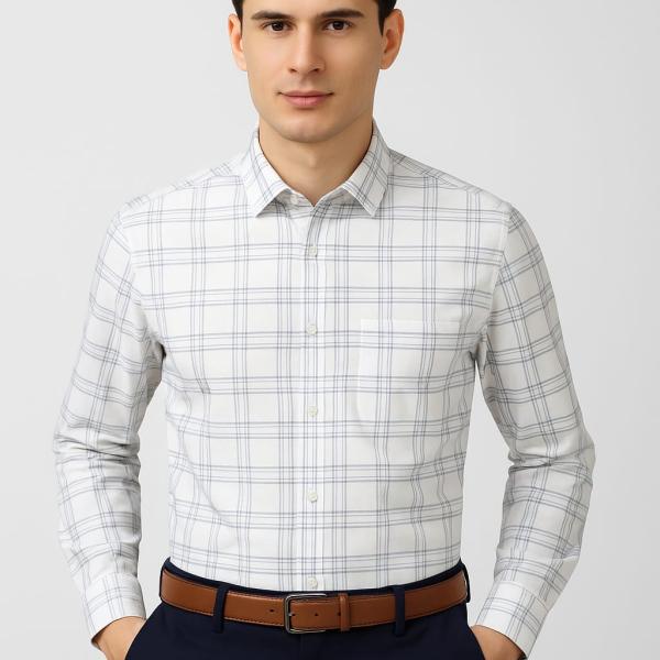 Men's Checkered Formal Shirt