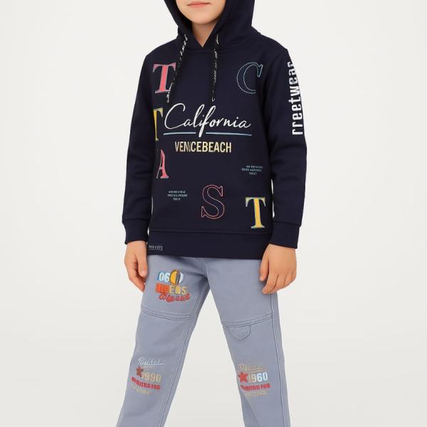 California Venice Beach Kids Hoodie & Pant Set