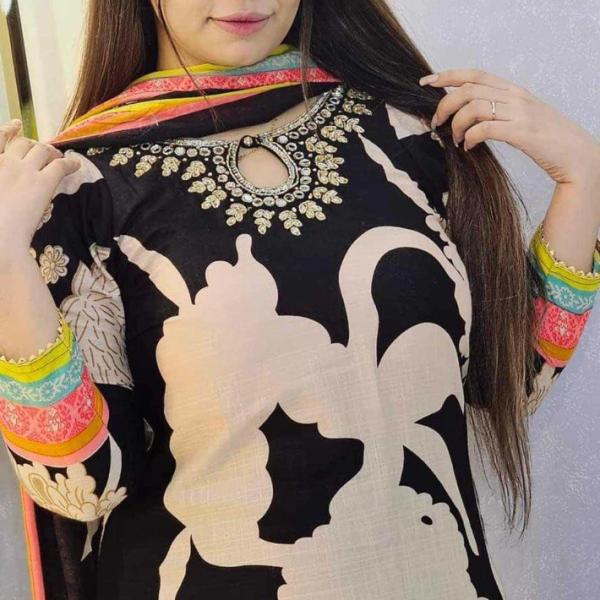 Printed Dress Suit Set