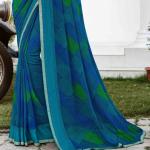 Laxmipati printed Gorget saree with Blause