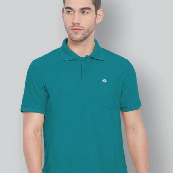 Men’s Solid Polo T-Shirt