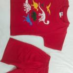 Printed baby boys  summer cotton t shirt set (2 pack)